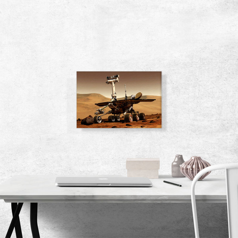 Reproduction de photo sur toile tendue NASA Mars Exploration, H 12 po x l 18 po x 1,5 po