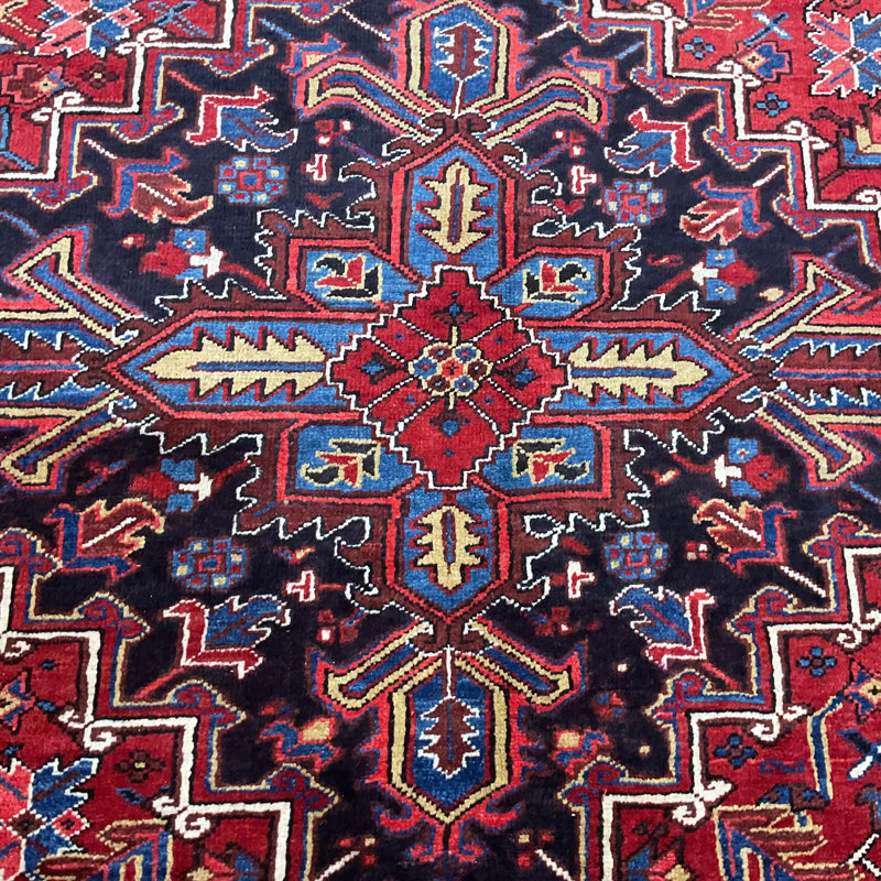 Tapis rectangulaire en laine