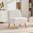 Upholstered Tufted Armless Chair-1813368767