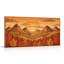 Tableau encadré sur toile « Montagnes d'automne », 122 x 61 cm (48 x 24 pouces), lot de 1-1417680385