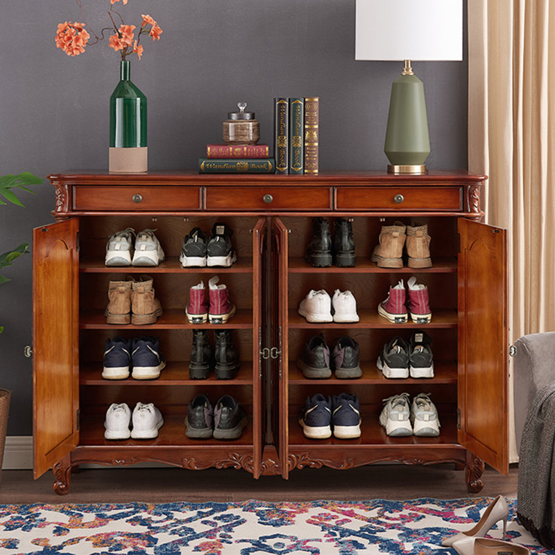 28 Pair Shoe Storage Cabinet