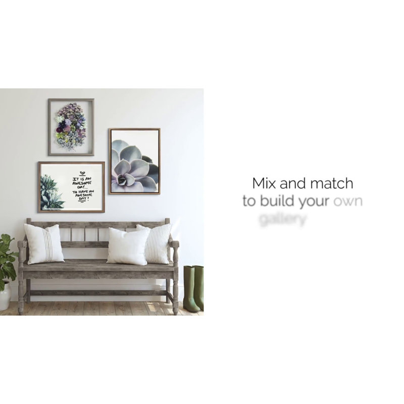 All You Need is Love German Shepherd Canvas Print with Black Frame