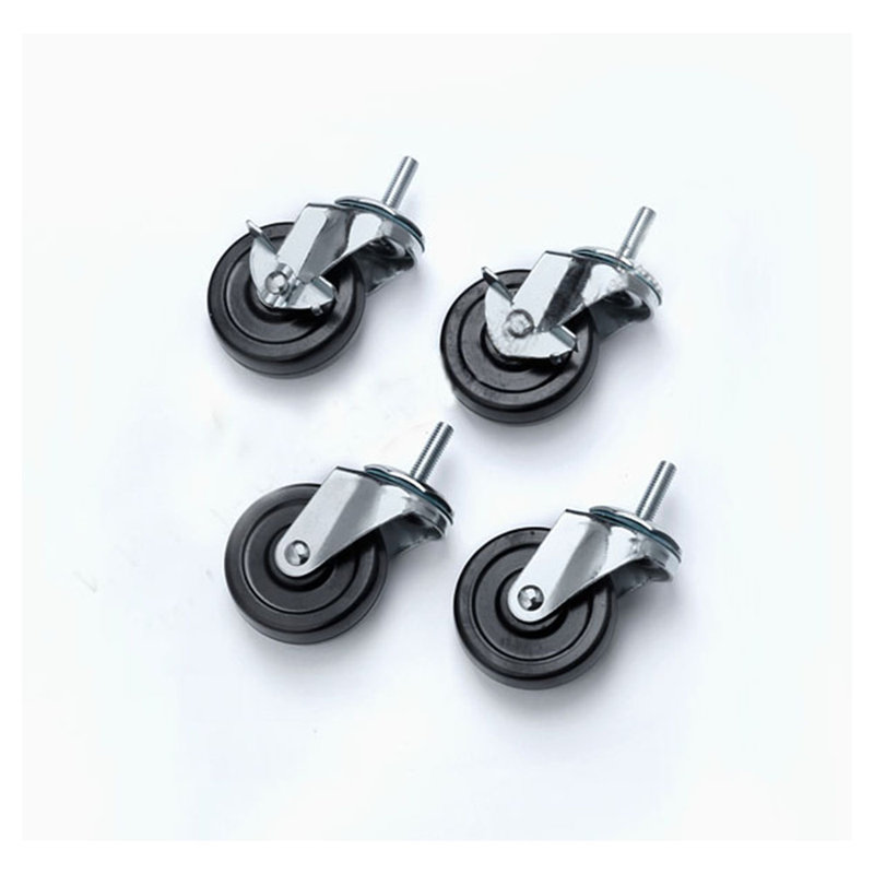 Metheny Metal Castor Wheels with Wheels, 5cm H x 5cm W x 3cm D