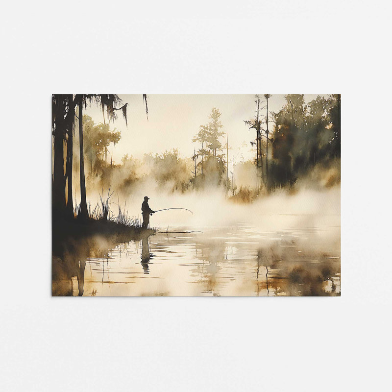 «Still Waters Cast», impression roulée, H 8 po x l 10 po