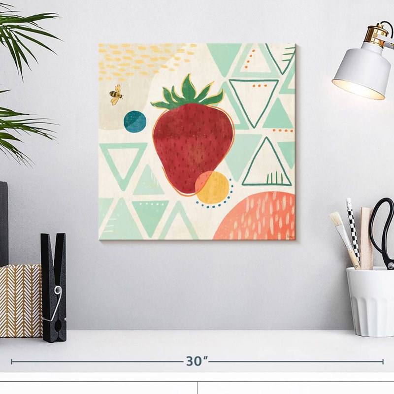 Yarlin Fruit Frenzy IV, 16" H x 16" W