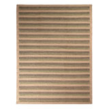 Scandinavian Hand Knotted Wool Geometric Area Rug