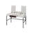 Verster Black Finish Writing Desk W/USB-1943938038