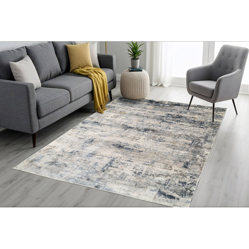 Dionatta Abstract Indoor Rug, Rectangle 7'10" x 10'10"