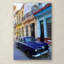 «Watage Blue Studebaker in Havana», reproduction de photo sur toile tendue-33404728