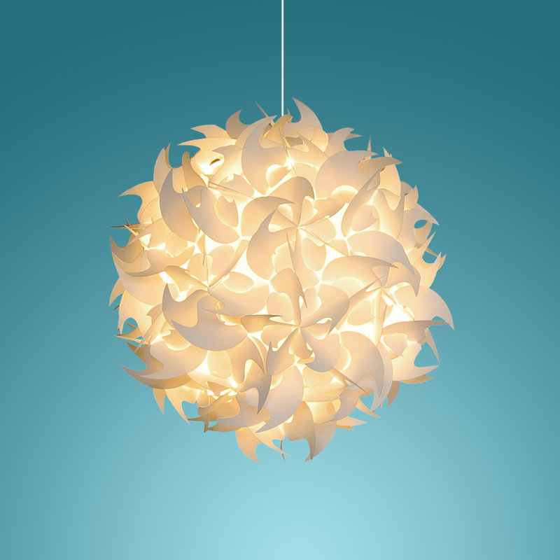 Luminaire suspendu de luxe Akari Lanterns Lanterns, H 18 po x l 18 po