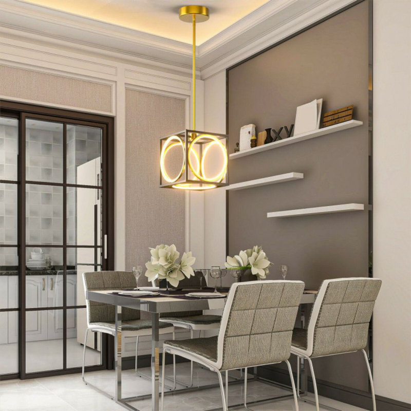 Modern LED Pendant Light With Adjustable Suspender