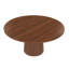 Table de salle à manger ronde avec base en bois-130146073