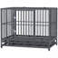Cage en métal robuste pour chenil