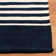 Bluff Point Wool Striped Area Rug in Cinder