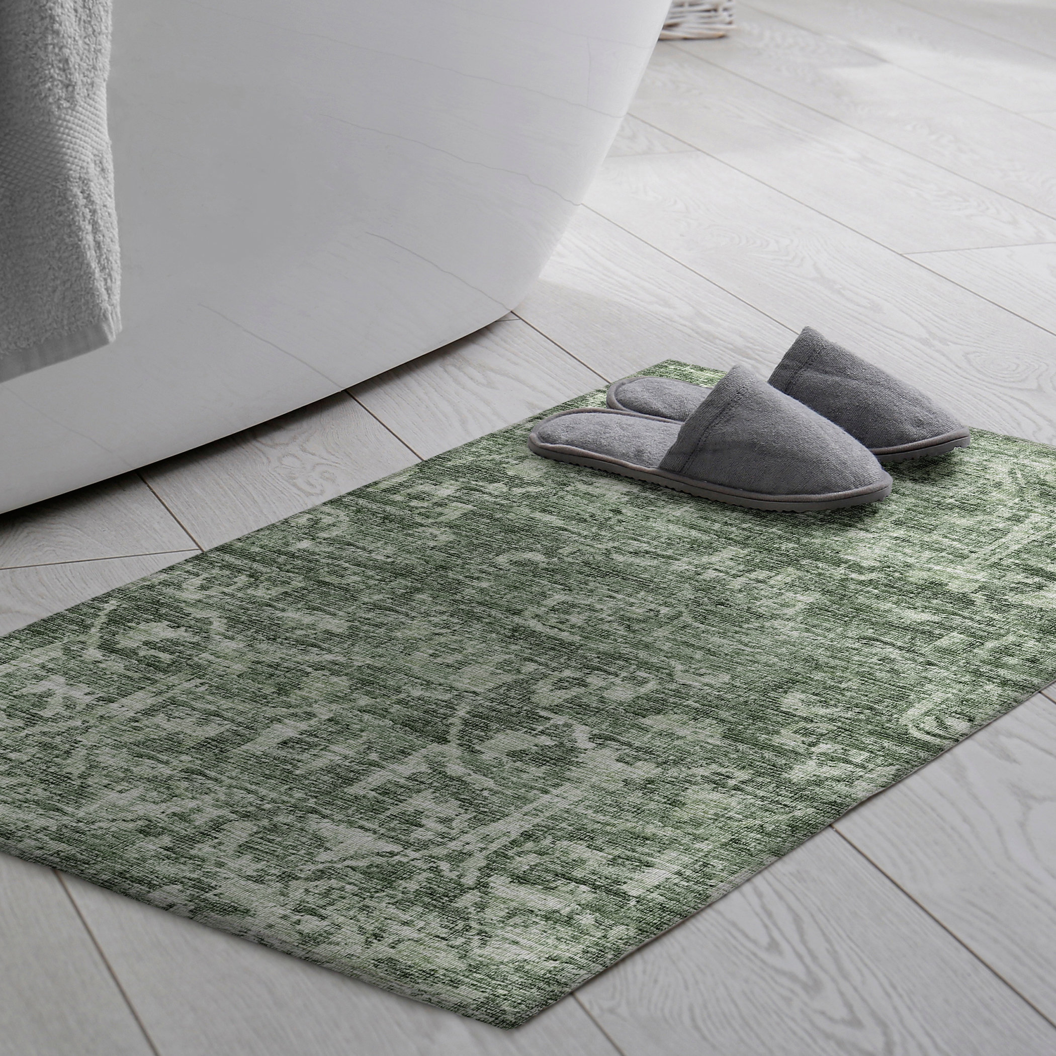 Langley Street® Fenwick Indoor/Outdoor Area Rug with Non-Slip Backing ...