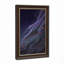 Rubans tourbillonnants violets et bleus avec toile murale marron d'Halloween-1085295671