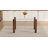 49.6”×30” Transparent Tempered Glass Dining Table With Rectangular Walnut - Color MDF Wood Grain Legs: Blending Simplicity & Quality, Ideal For Diverse Interior Decoration Styles