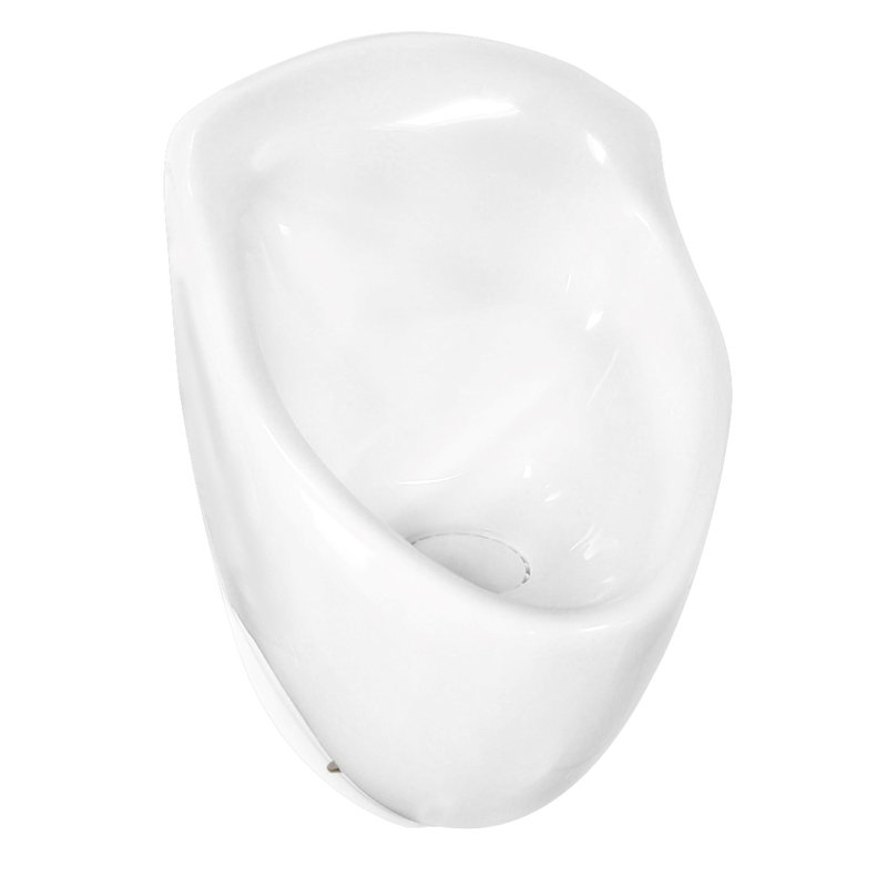 White High Performance Composite Waterless Wall-Mounted Urinal