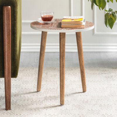Table d'appoint en bois JFY Designs - Table de bout et tables d'appoint pour le salon et la chambre à coucher, table de canapé, mobilier d'appoint pour la décoration intérieure
