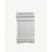 Louis Philippe white lacquer bedside table-918553408