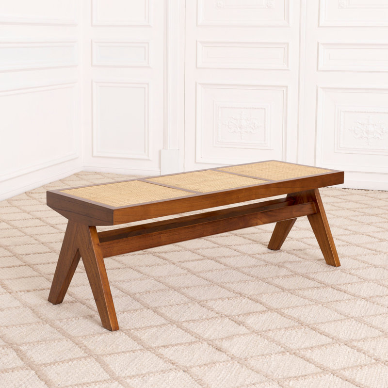 Arnaud Dining Bench, Black