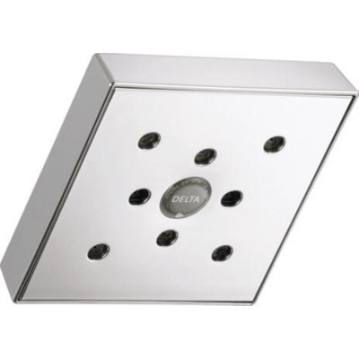 Universal Showering Components Dryden 1.5 GPM Full Low Flow Shower Head with H2okinetic Technology