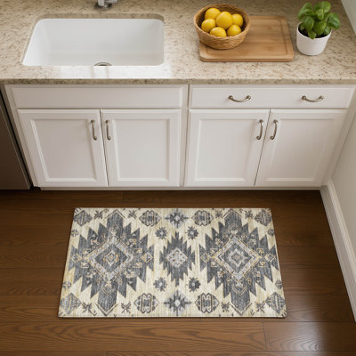 Premium Machine Washable Ralston AMF1945 Tribal Rug