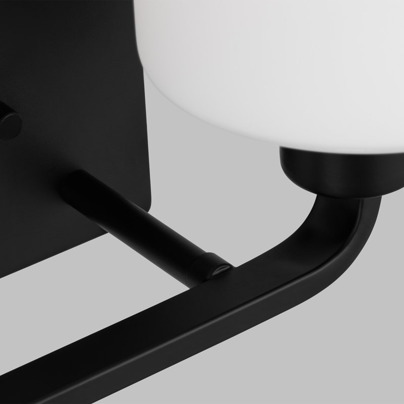 Éclairage pour meuble-lavabo à 2 lumières à intensité variable Emmeram