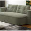 Canapé pliant 78,7 pouces 2 en 1 moderne en velours côtelé moelleux, avec couverture fonctionnelle et 2 coussins moelleux, canapé convertible à assise profonde