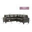 Canapé modulaire Glory Furniture Newbury G463B-SC, noir-1607470798