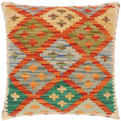Elicia Geometric Throw Pillow