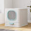 Waycross Plastic Standard Cat Litter Box with 2 Entry Doors-1182819564