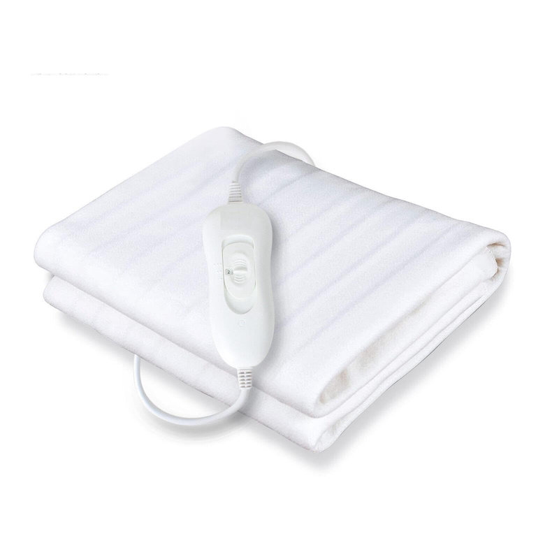 MantraRaj Fast Heating Electric Throw Heated Under Blanket 3 Heat Settings 160cm x 140cm (King)