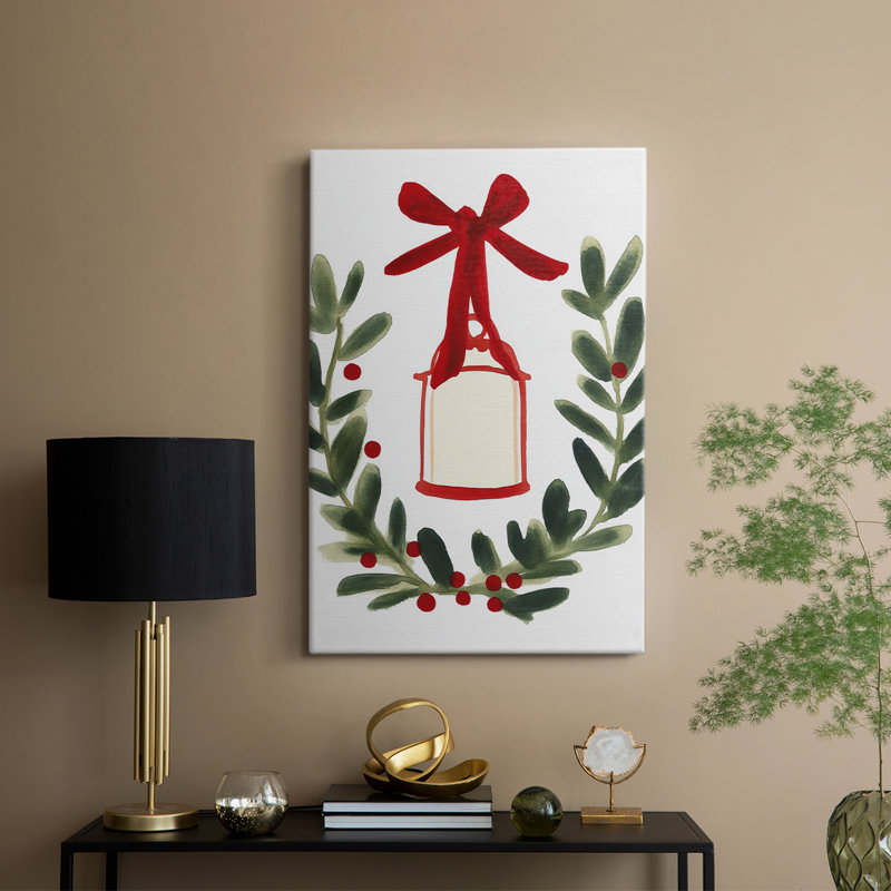 Christmas Holiday Art CMI - Gallery Cavas, H 27 po x l 18 po