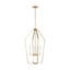 Lustre à quatre lumières Kennan de Génération Éclairage -116119484-116119473-116119480