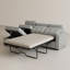 Canapé-lit modulaire en L avec rangement caché-1487489494