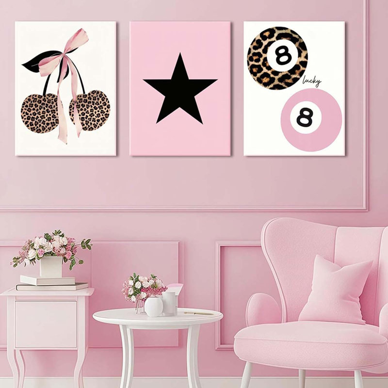3 Piece Wrapped Canvas Print, 40 cm H x 30 cm W