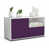 Purple / Matte White