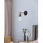 Mekhail 1 - Light Glass Shade Dimmable Classic Armed Wall Sconce-1189202101