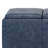 Avalon 42"W Upholstered Contemporary Rectangular Flip-Top Storage Ottoman with Hidden Storage-506279751