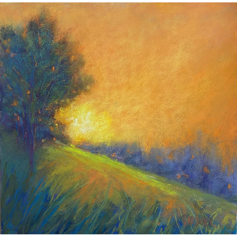 Fool's Gold Print by Dina Gardner, 21.25" H x 17.25" W x 0.875" D