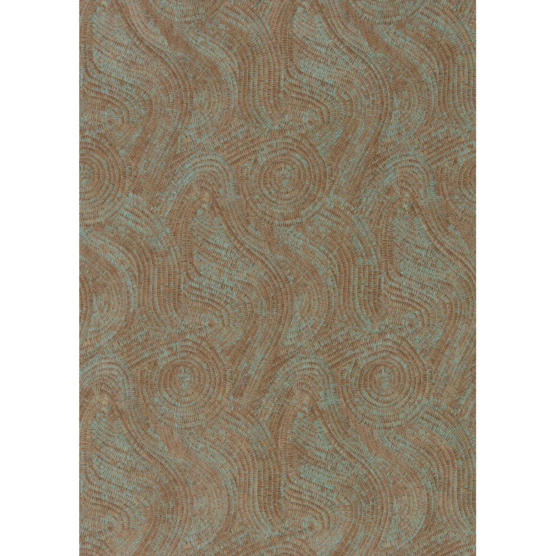 Hawksmoor Wallpaper, Oxidised Copper