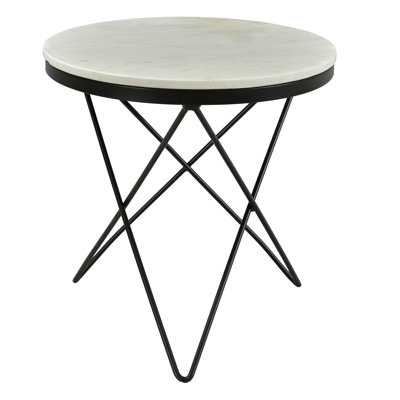 Haley Marble End Table