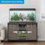 Support d'aquarium de 55 à 75 gallons avec prise de courant et armoire de rangement, support d'aquarium, pour 2 aquariums, capacité de 1000 lb-1795192459