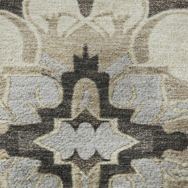 Premium Machine Washable Ralston AMF1947 Global Rug, Rectangle 8' x 10'