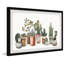 Succulent Garden In Pots by Marmont Hill - Single Picture Frame Painting-1421899496