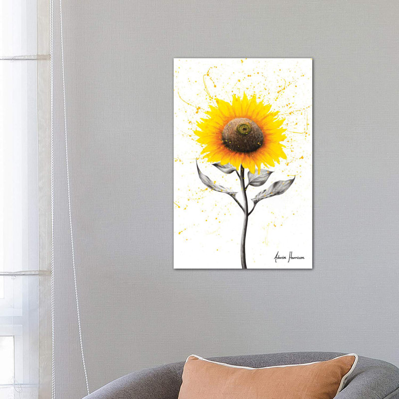 Sunflower Celebration by Ashvin Harrison - Wrapped Canvas Print, 66.04 cm H x 45.72 cm W x 3.175 cm D