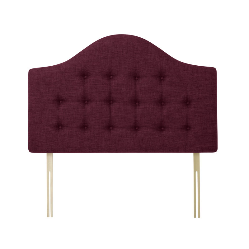 Leclaire Upholstered Headboard, Single (3'), Plum