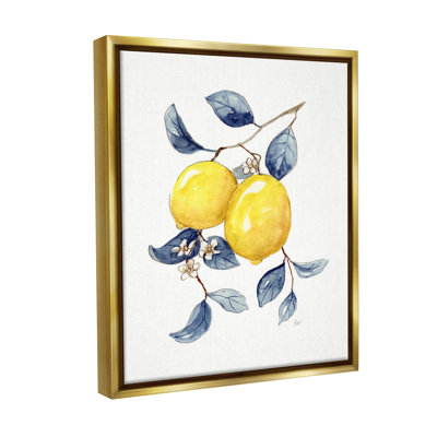 "Minimal Lemon Fruits" par Nan sur toile