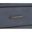 Commode de style campagnard Wauneta de 66 po à 9 tiroirs avec rangement à bijoux